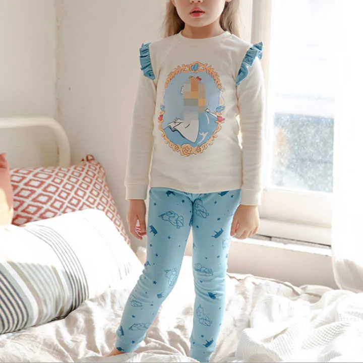 بدله نوم قطنيه الفتيات -Girls' cotton sleepsuit
