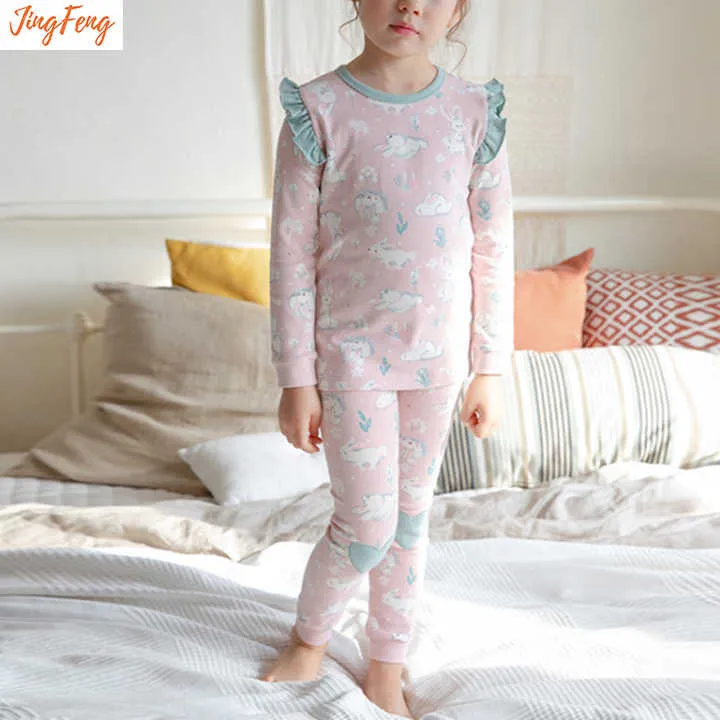 بدله نوم قطنيه الفتيات -Girls' cotton sleepsuit