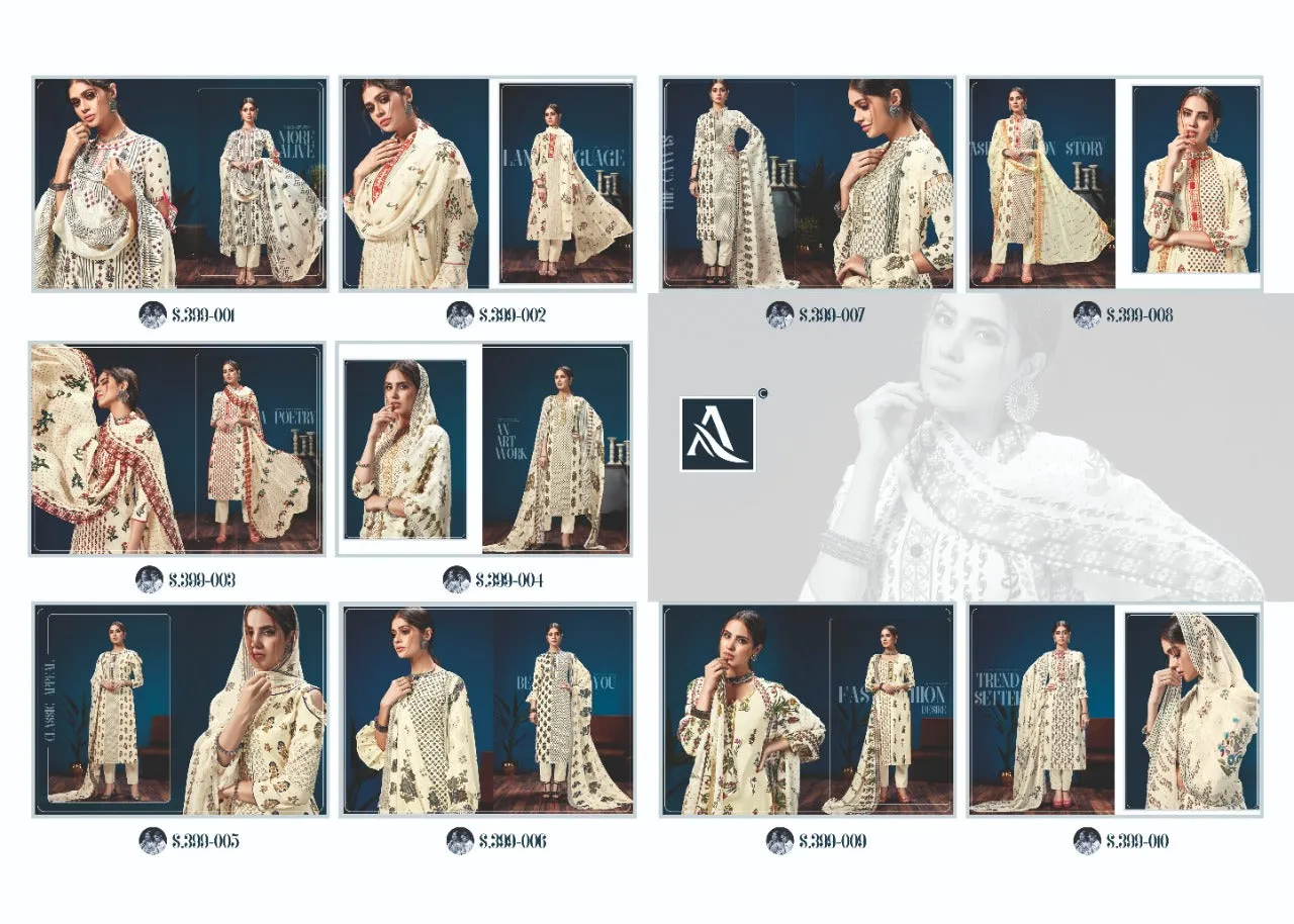 ALOK SUIT PRESENTS KAZO DIGITAL PRINTED COTTON SUIT COLLECTION