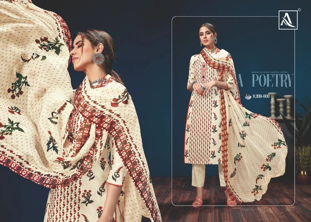 ALOK SUIT PRESENTS KAZO DIGITAL PRINTED COTTON SUIT COLLECTION