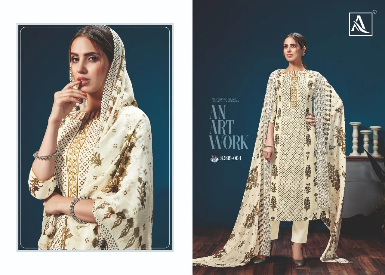 ALOK SUIT PRESENTS KAZO DIGITAL PRINTED COTTON SUIT COLLECTION