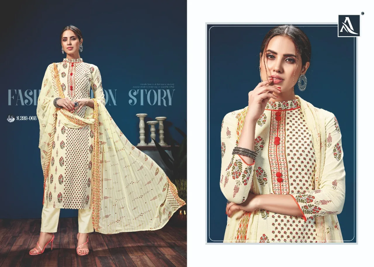 ALOK SUIT PRESENTS KAZO DIGITAL PRINTED COTTON SUIT COLLECTION
