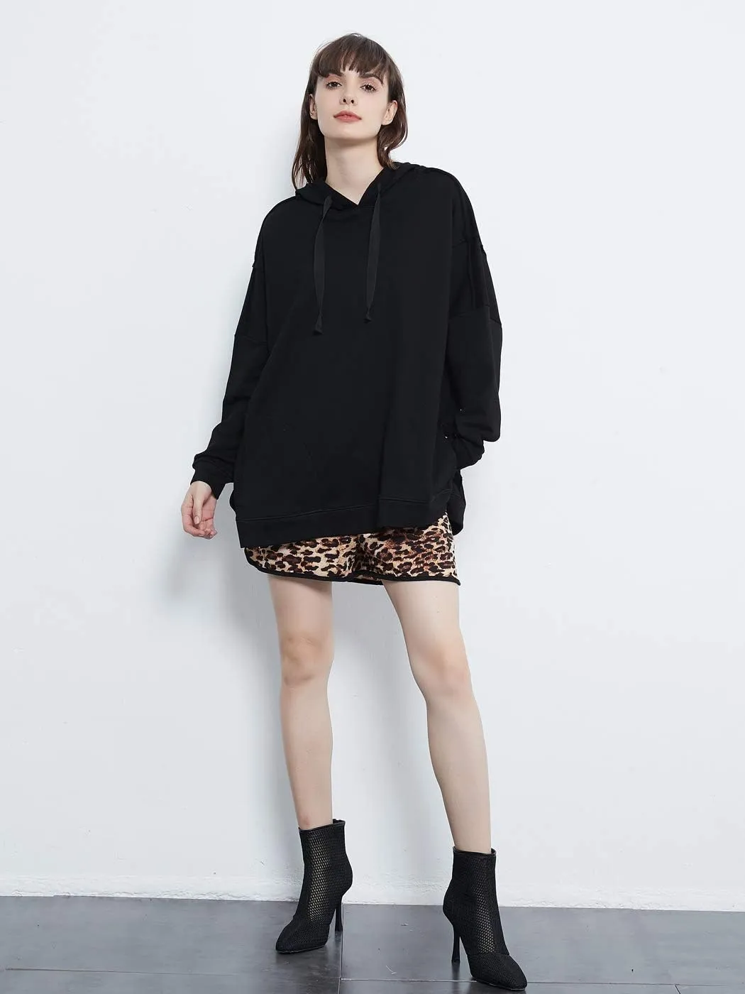 Anna-Kaci Womens Oversized Hoodie Sweatshirt Long Sleeve Pullover Tops with Pockets