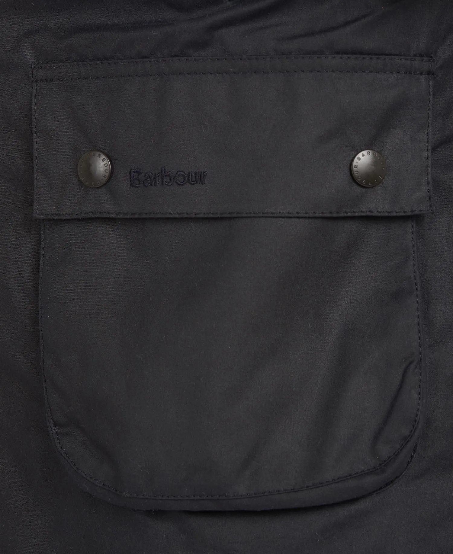 Barbour Ashby Wax Jacket In Navy