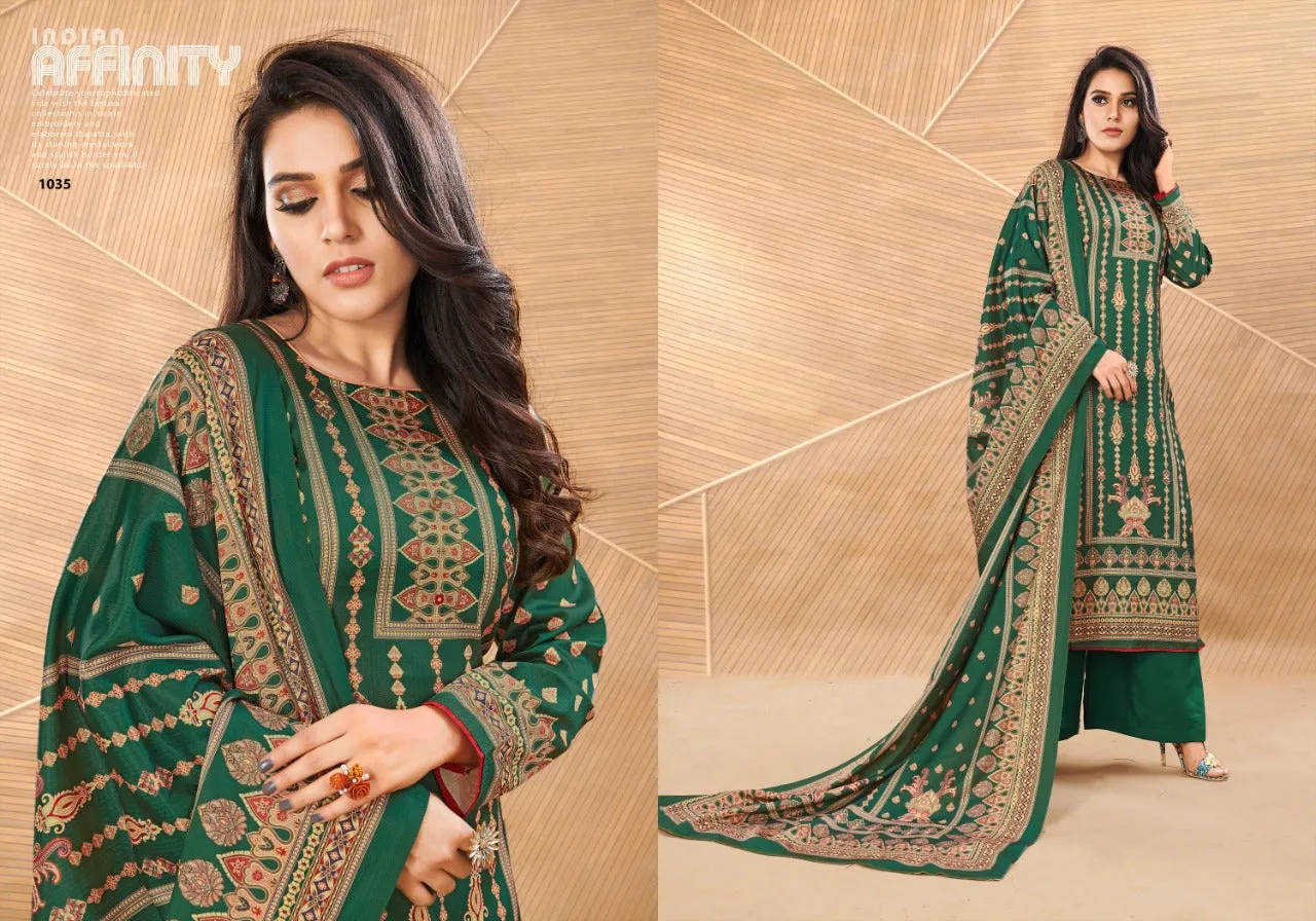 Bipson Fashion Presents Elegance Tusser Silk Printed Fancy Designer Salwar Kameez