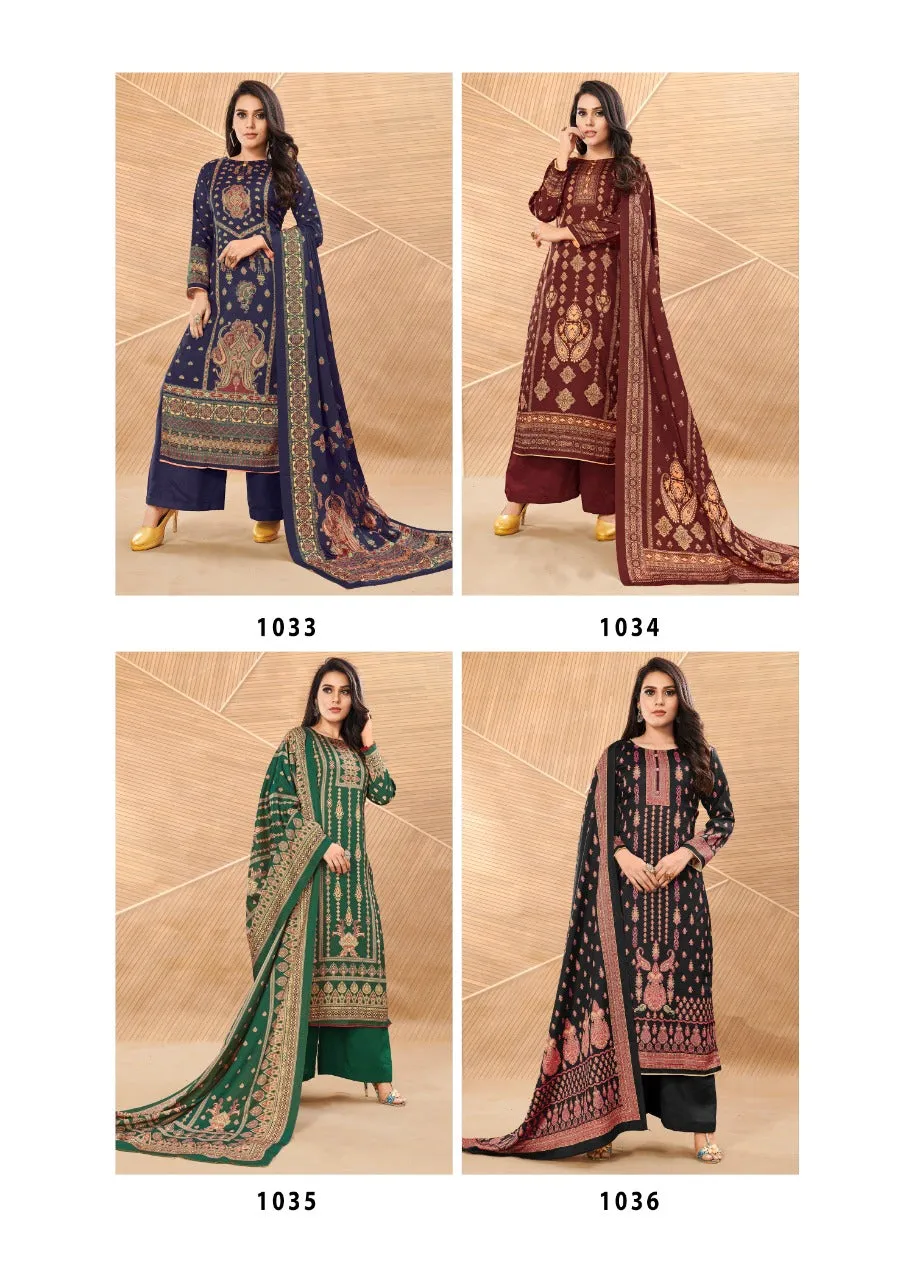 Bipson Fashion Presents Elegance Tusser Silk Printed Fancy Designer Salwar Kameez