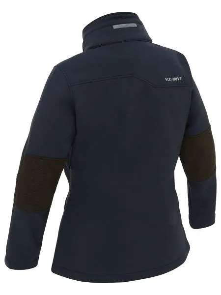 Bisley Womens Flex & Move™ Hooded Soft Shell Jacket (BJL6570)