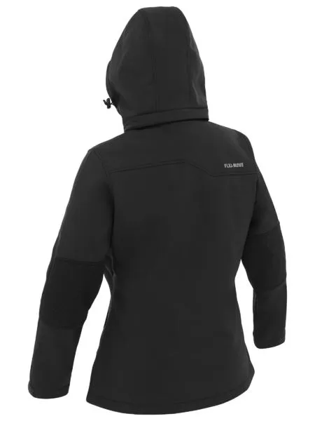 Bisley Womens Flex & Move™ Hooded Soft Shell Jacket (BJL6570)