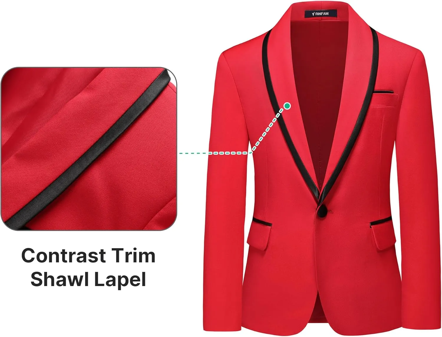 Boys Tuxedo Suit Set Slim Fit Sizes 4-18 Blazer Vest Pants 3 Piece Formal Wedding Outfit for Kids