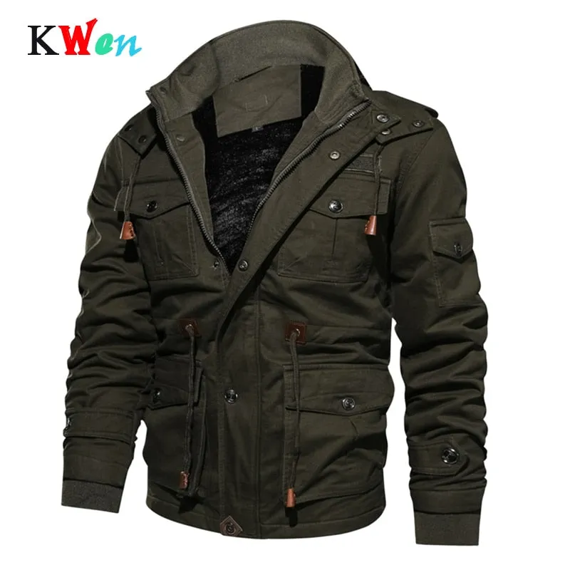 Brand Thick Winter Fleece Jackets Men Military Tactical Army