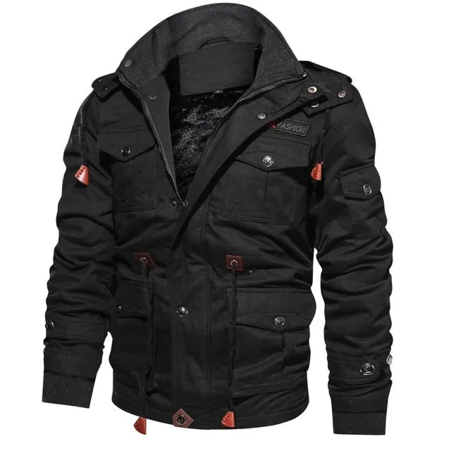 Brand Thick Winter Fleece Jackets Men Military Tactical Army