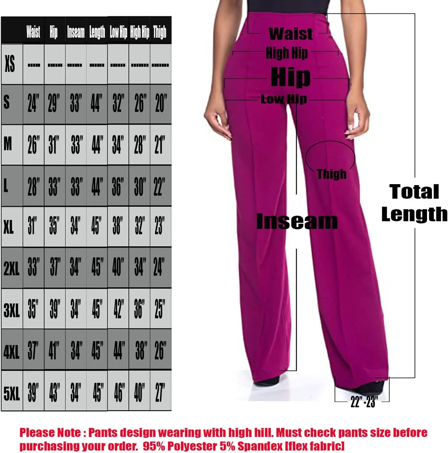 Cemi Ceri Women's High Waist Dress Pants