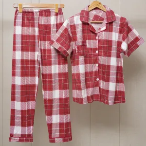 Checked Loungewear Set (WF-015)
