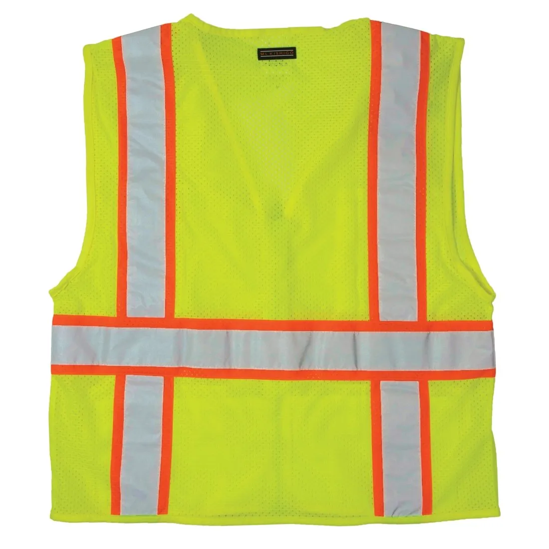 Class 2 Ultra-Cool Multi-Pocket Vest - Lime - 2X