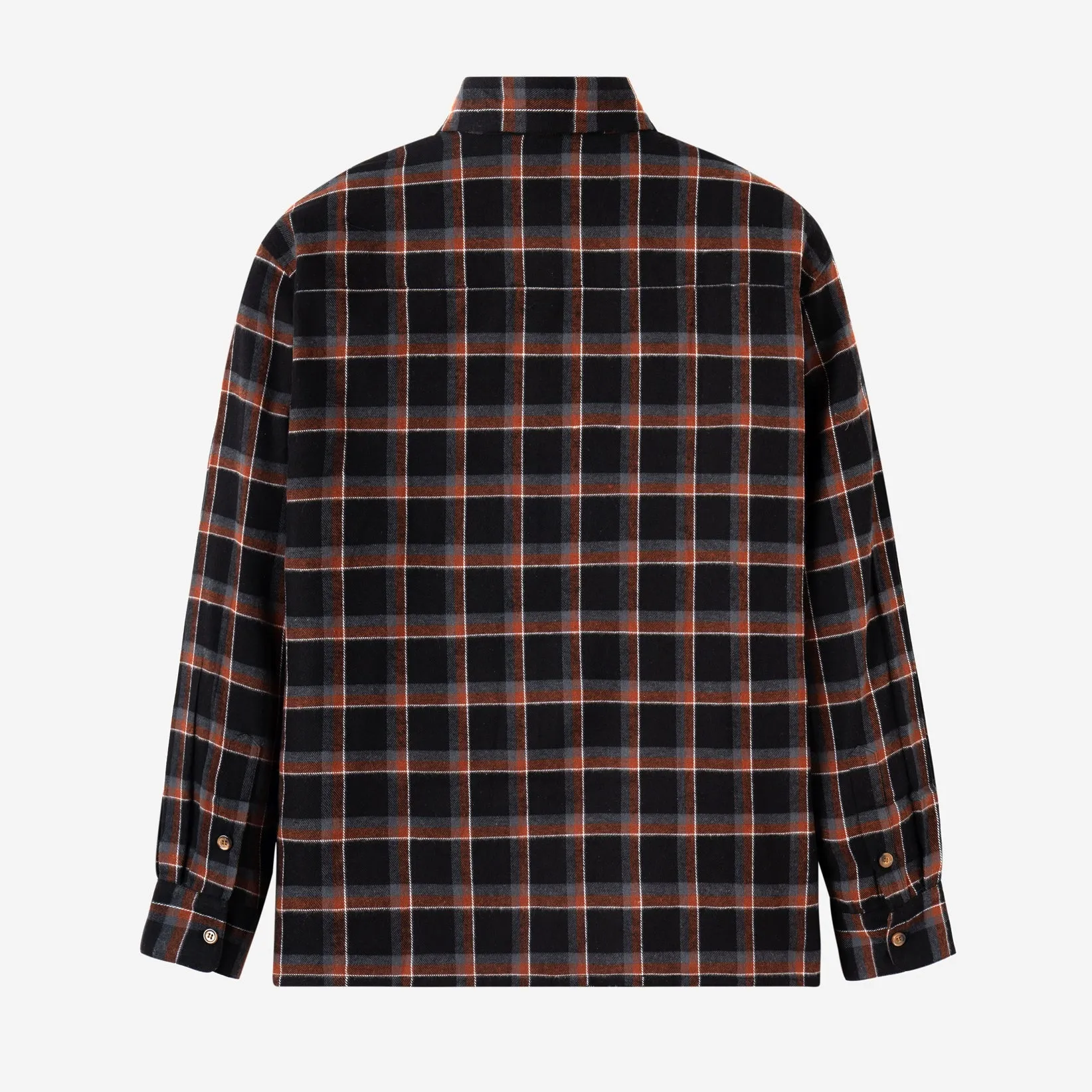 Day to Day Flannel - Brown Black