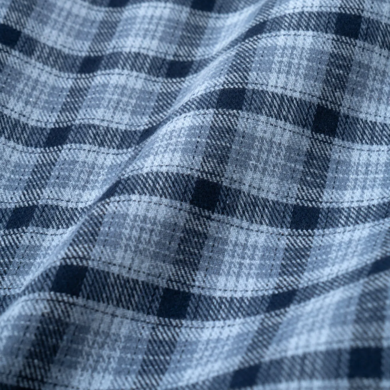 Day to Day Flannel - Pale Blue