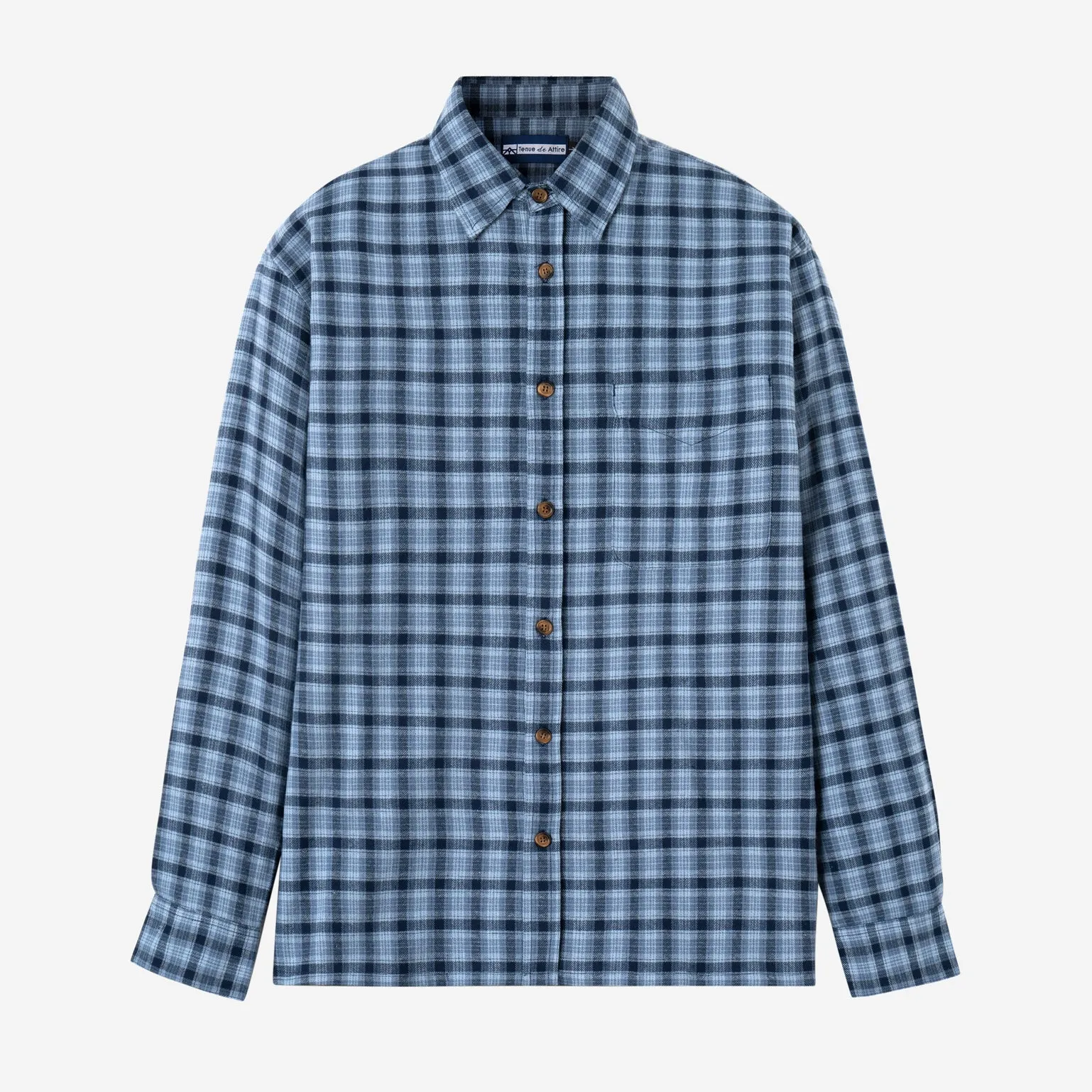 Day to Day Flannel - Pale Blue