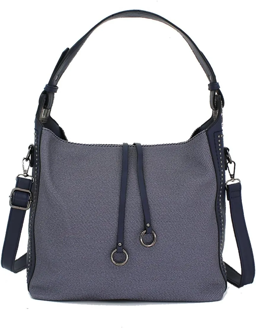 Designer Soft Leather Textured Large Capacity Shoulder Bag Trendy Crossbody Handbag For Women Bag Hobo Tote Purse