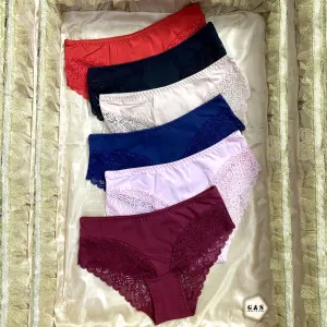 Galaxy Soft Mid Waist Breathable Panties  (G-0021)