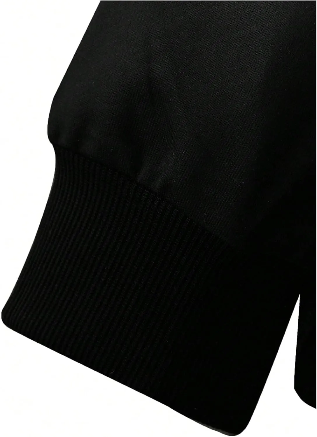 GORGLITTER Men's Graphic Crewneck Sweatshirt Oversized Drop Shoulder Ombre Long Sleeve Pullover Tops