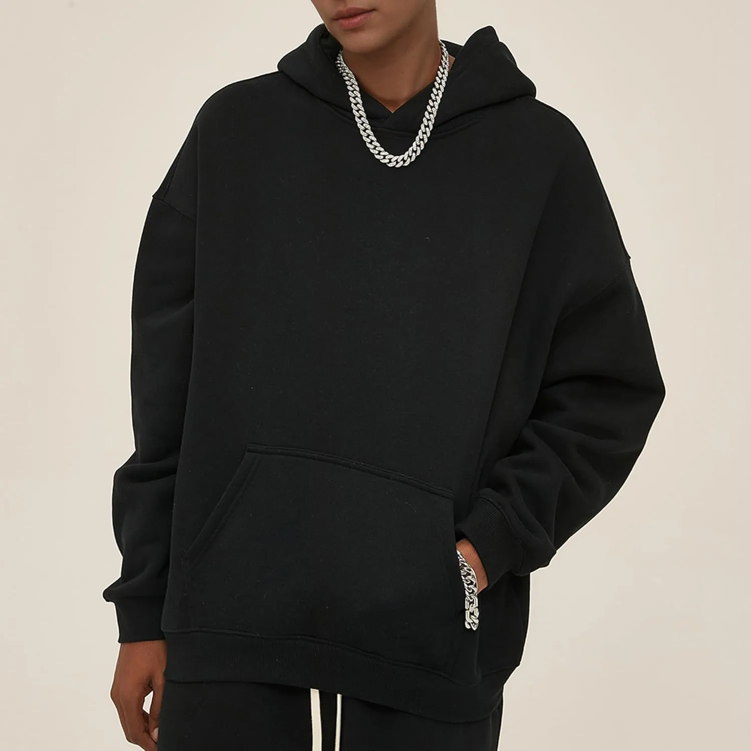Hixiaohe Womens Oversized Fleece Hoodie Long Sleeve Sweatshirt Fleece Heavyweight Pullover Tops Fall Outfits with Pockets