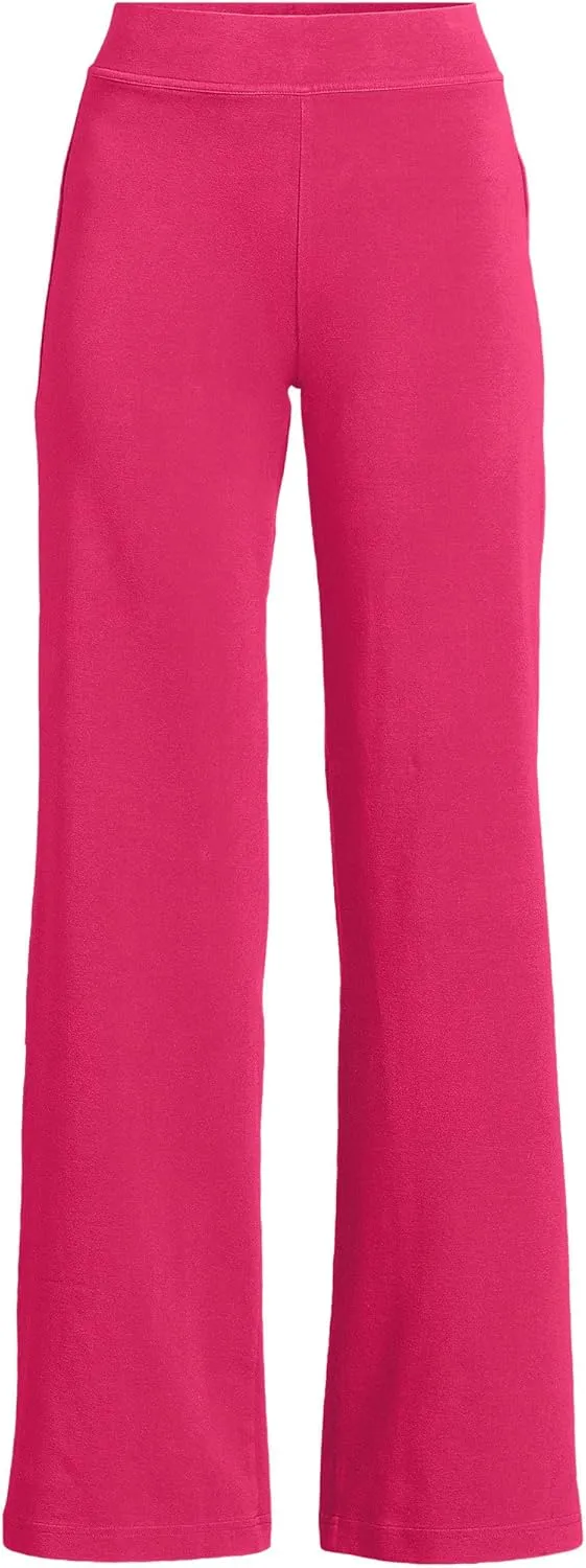 Lands' End Women's Starfish High Rise Wide Leg Pants