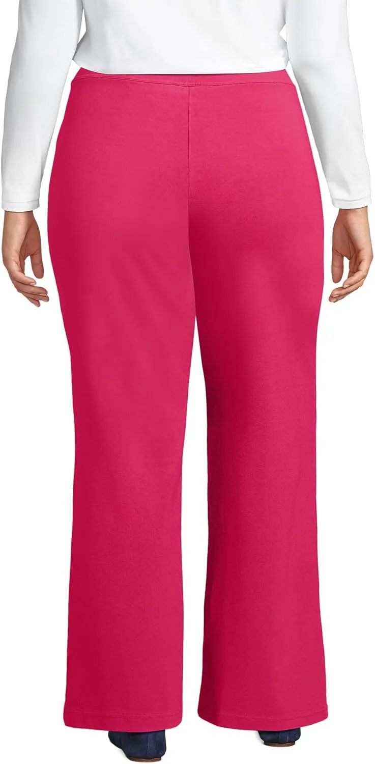 Lands' End Women's Starfish High Rise Wide Leg Pants