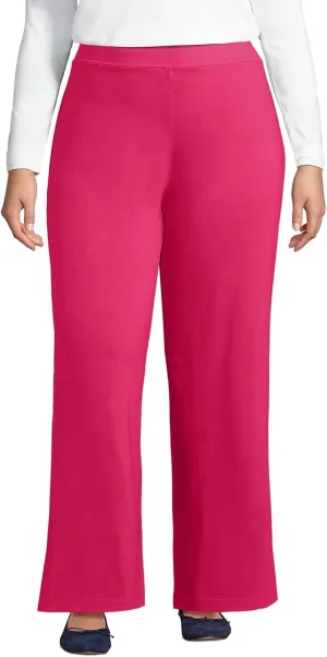 Lands' End Women's Starfish High Rise Wide Leg Pants