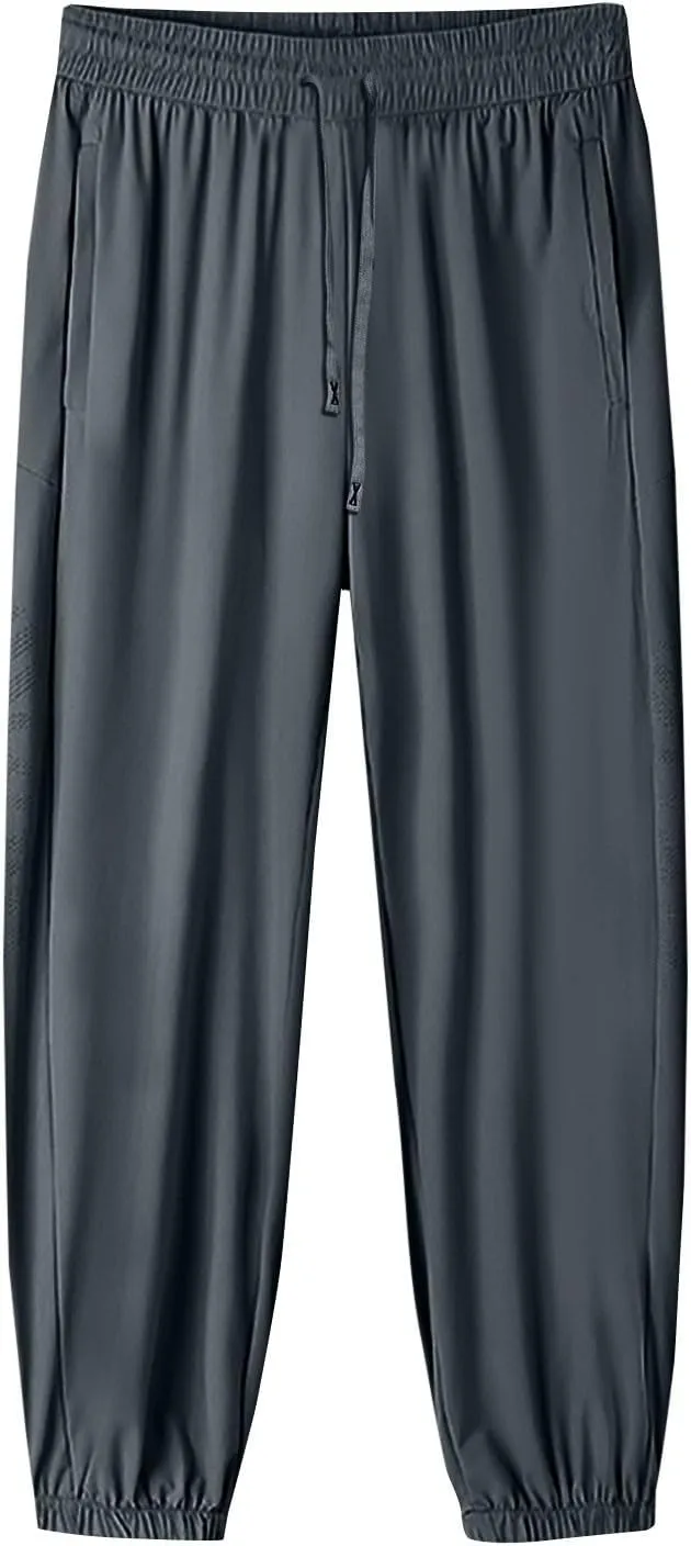 Linen Pants, Black Yoga Pants for Women Cotton High Waisted Golf Wide Leg Summer Flowy Trousers with Pockets