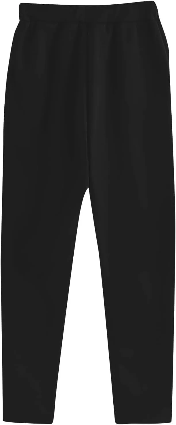 Linen Pants for Women Cargo Trousers, Wide Leg Capri Pants for Women Baggy Cotton Wide Leg Summer Low Rise