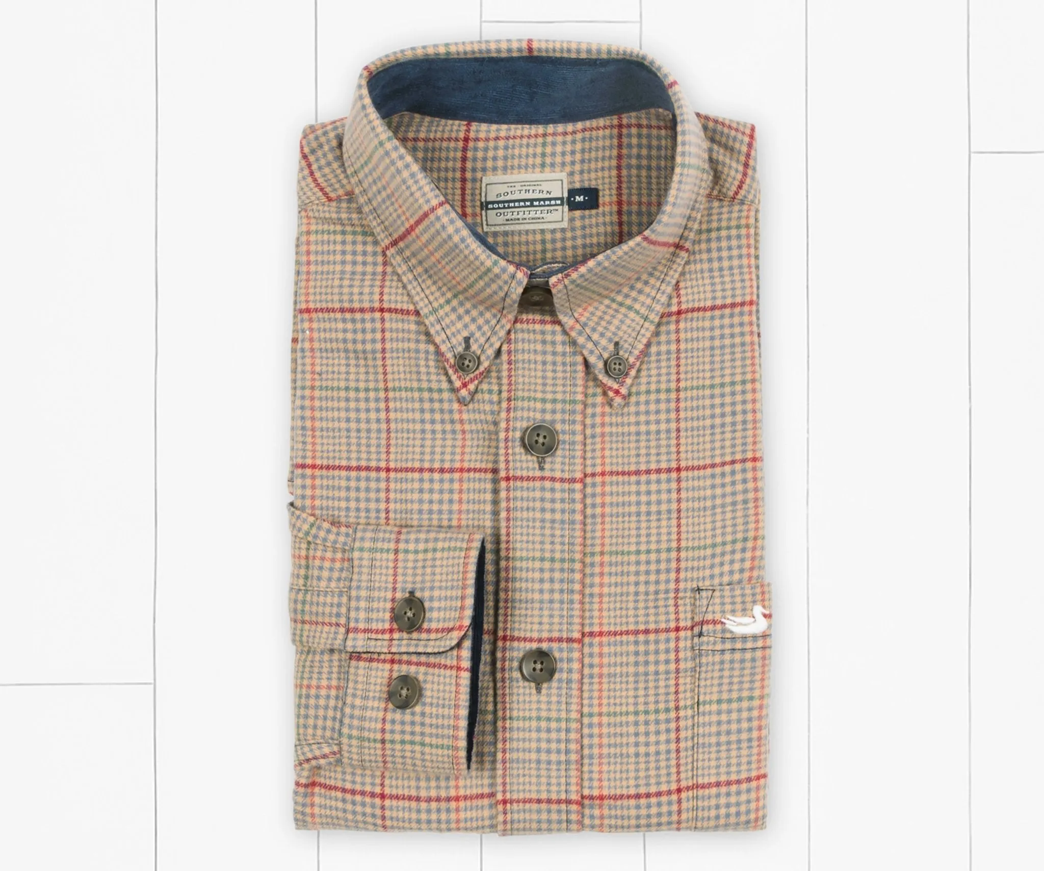 Madison Houndstooth Flannel