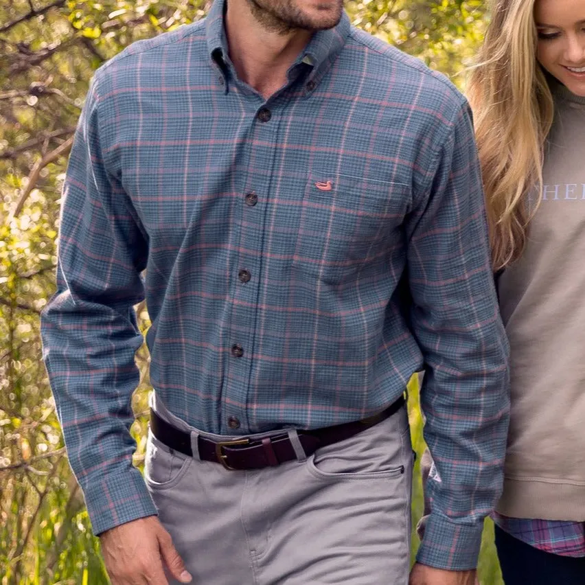 Madison Houndstooth Flannel