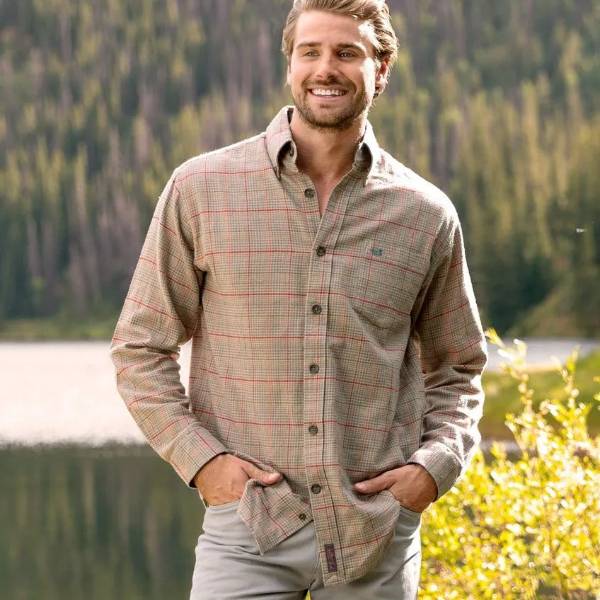 Madison Houndstooth Flannel