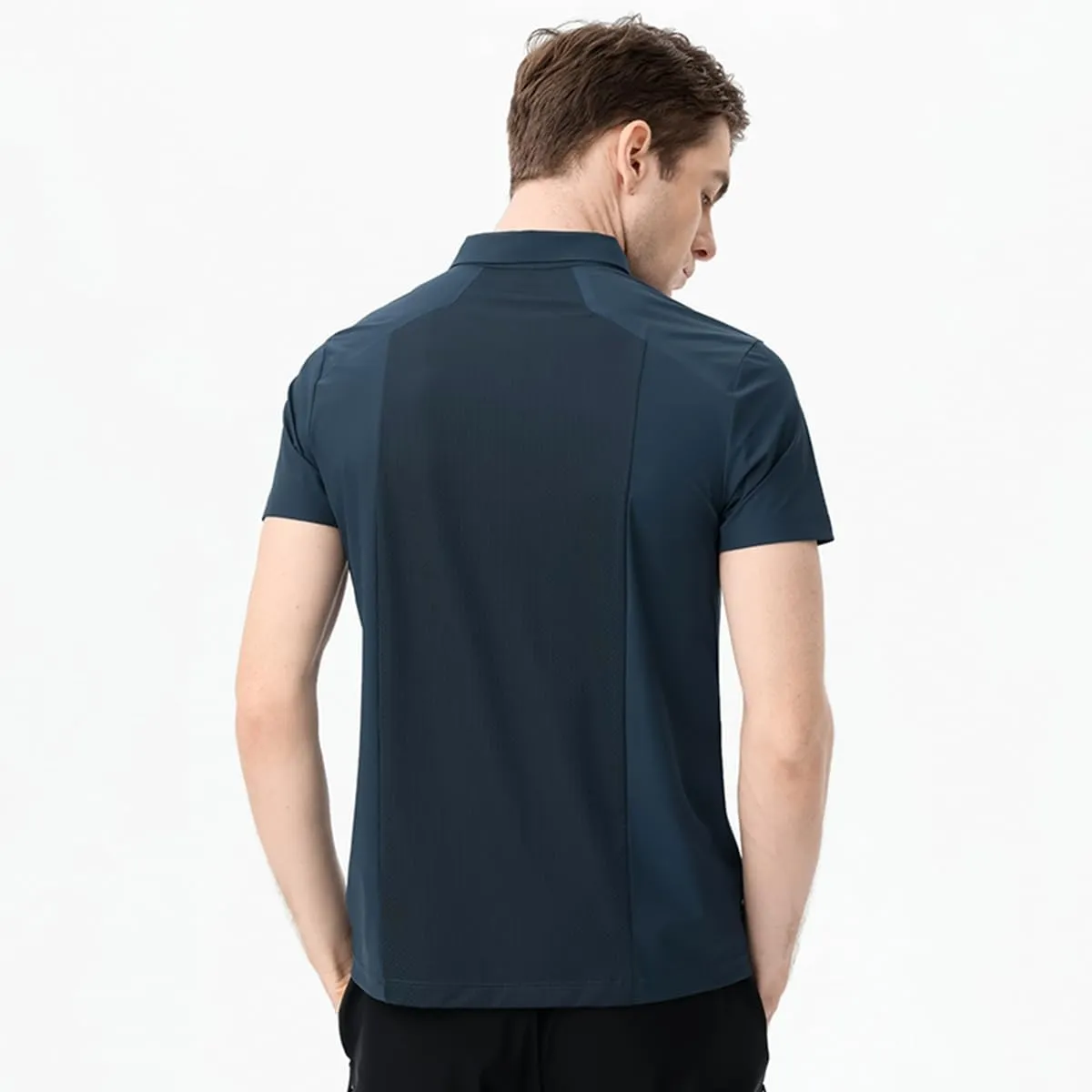 Men's Quick-Dry Polo Shirt, Moisture-Wicking, Short Sleeve