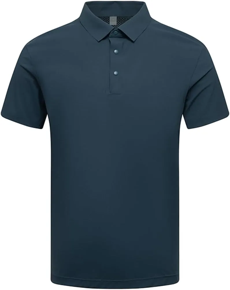 Men's Quick-Dry Polo Shirt, Moisture-Wicking, Short Sleeve
