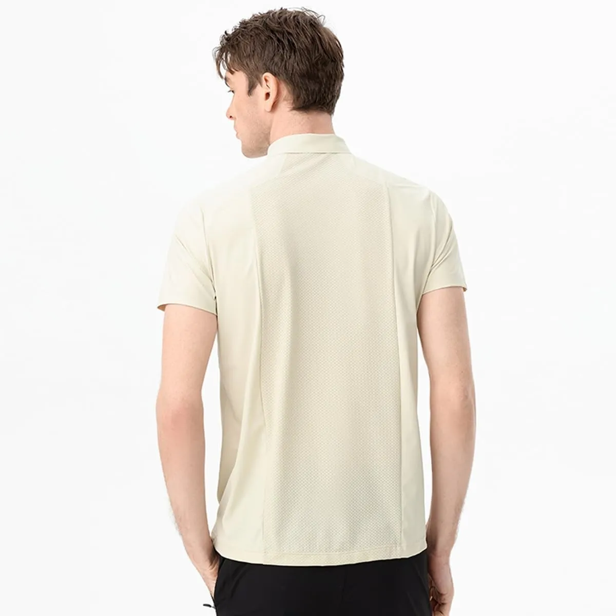 Men's Quick-Dry Polo Shirt, Moisture-Wicking, Short Sleeve
