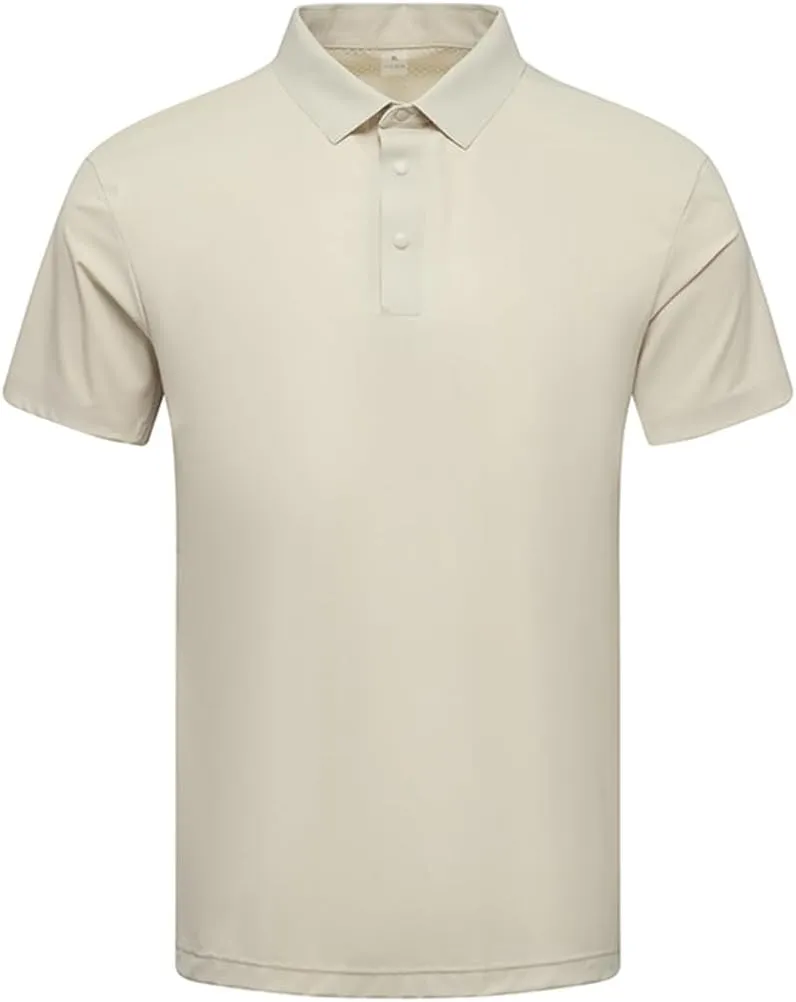 Men's Quick-Dry Polo Shirt, Moisture-Wicking, Short Sleeve