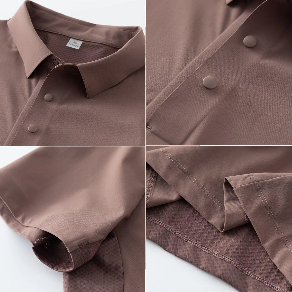 Men's Quick-Dry Polo Shirt, Moisture-Wicking, Short Sleeve