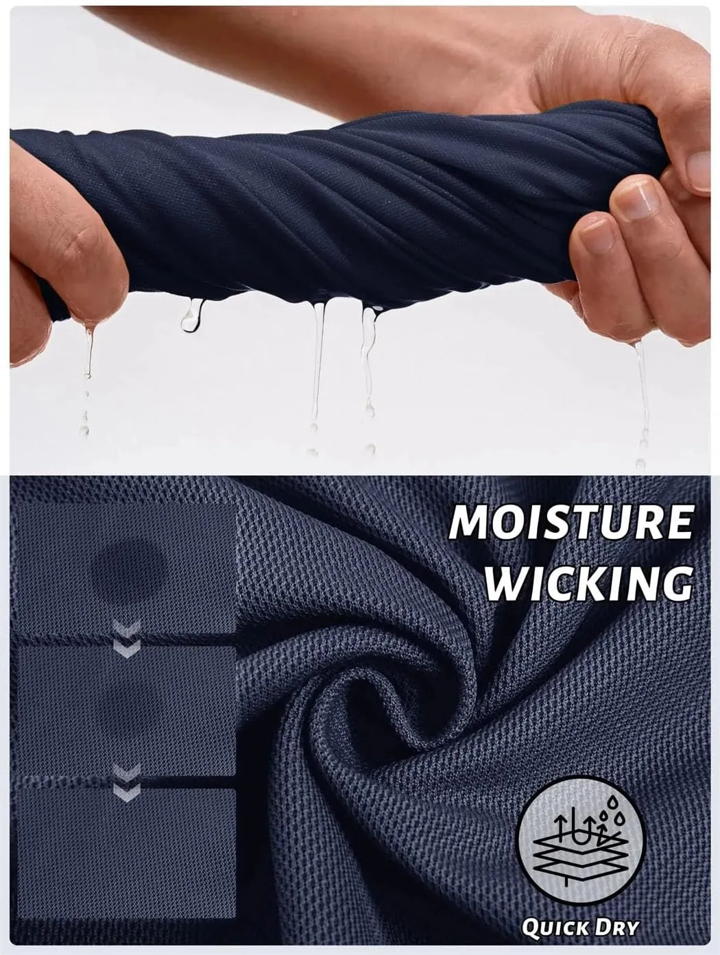 Men's Summer Fashion Polos Shirts Short Sleeve Solid Color Quick Dry T-Shirt Business Work Tee Tops