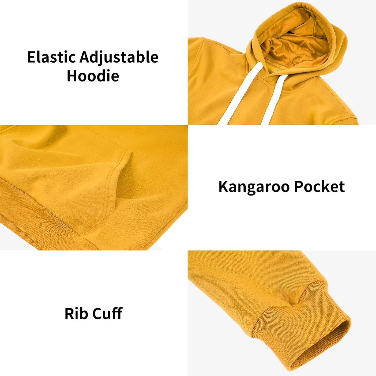 Men's Tracksuit 2 Piece Hoodie Sweat Athletic Sweatsuit Fleece Casual Running Jogging Sport Suit Sets