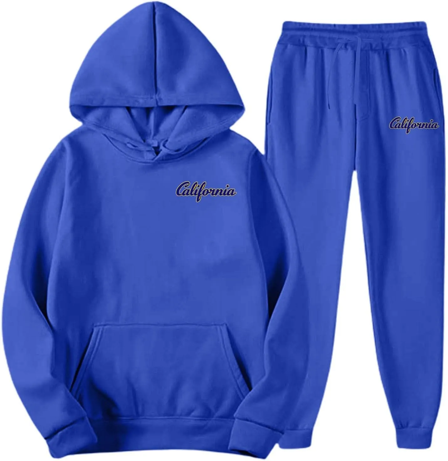 Men's Tracksuit 2 Piece Hoodies Casual Jogging Gym Sweat Suits for Men Jogging Sweatshirts Athletic Sweatsuits Sets