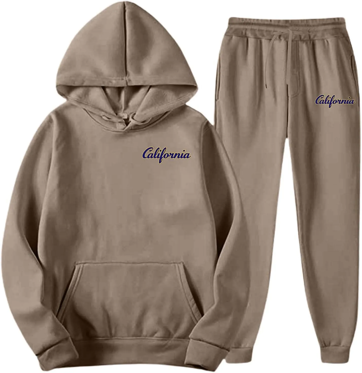 Men's Tracksuit 2 Piece Hoodies Casual Jogging Gym Sweat Suits for Men Jogging Sweatshirts Athletic Sweatsuits Sets