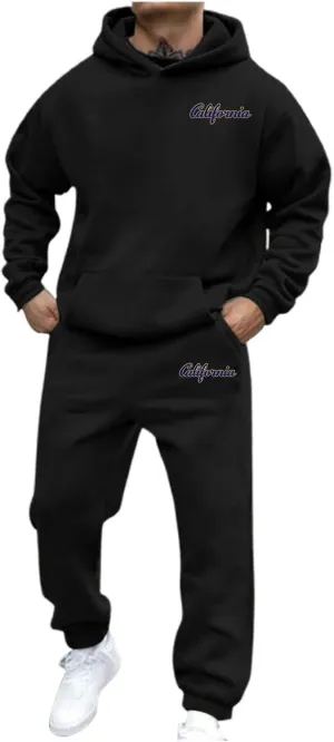 Men's Tracksuit 2 Piece Hoodies Casual Jogging Gym Sweat Suits for Men Jogging Sweatshirts Athletic Sweatsuits Sets