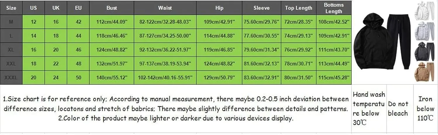Muyise Men's Jogging Tracksuit 2 Piece Athletic Outfit Long Sleeve Hoodie and Pants Sports Athletic Sweatsuit Pullover Suits