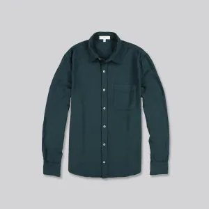 Oatmeal Flannel Shirt (Evergreen)