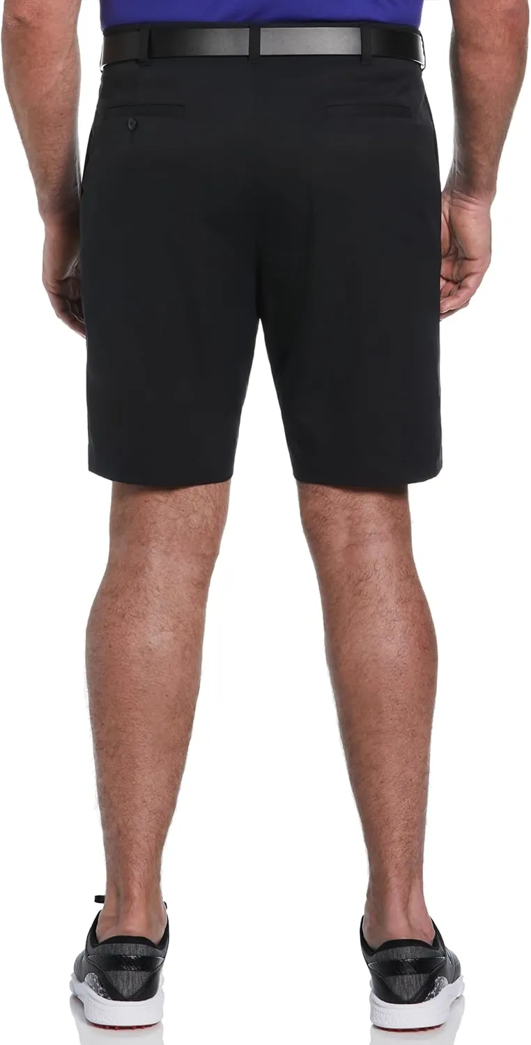 PGA TOUR Men's 9" Flat Front Golf Shorts with Active Waistband (Size 30-44 Big & Tall)
