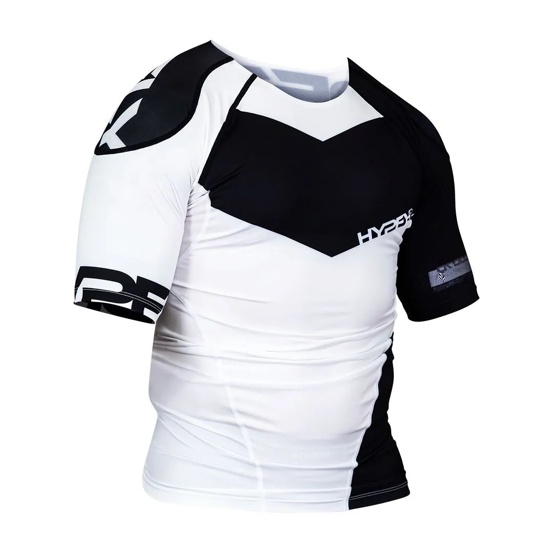 ProComp Edge Ranked Rash Guard White with Black