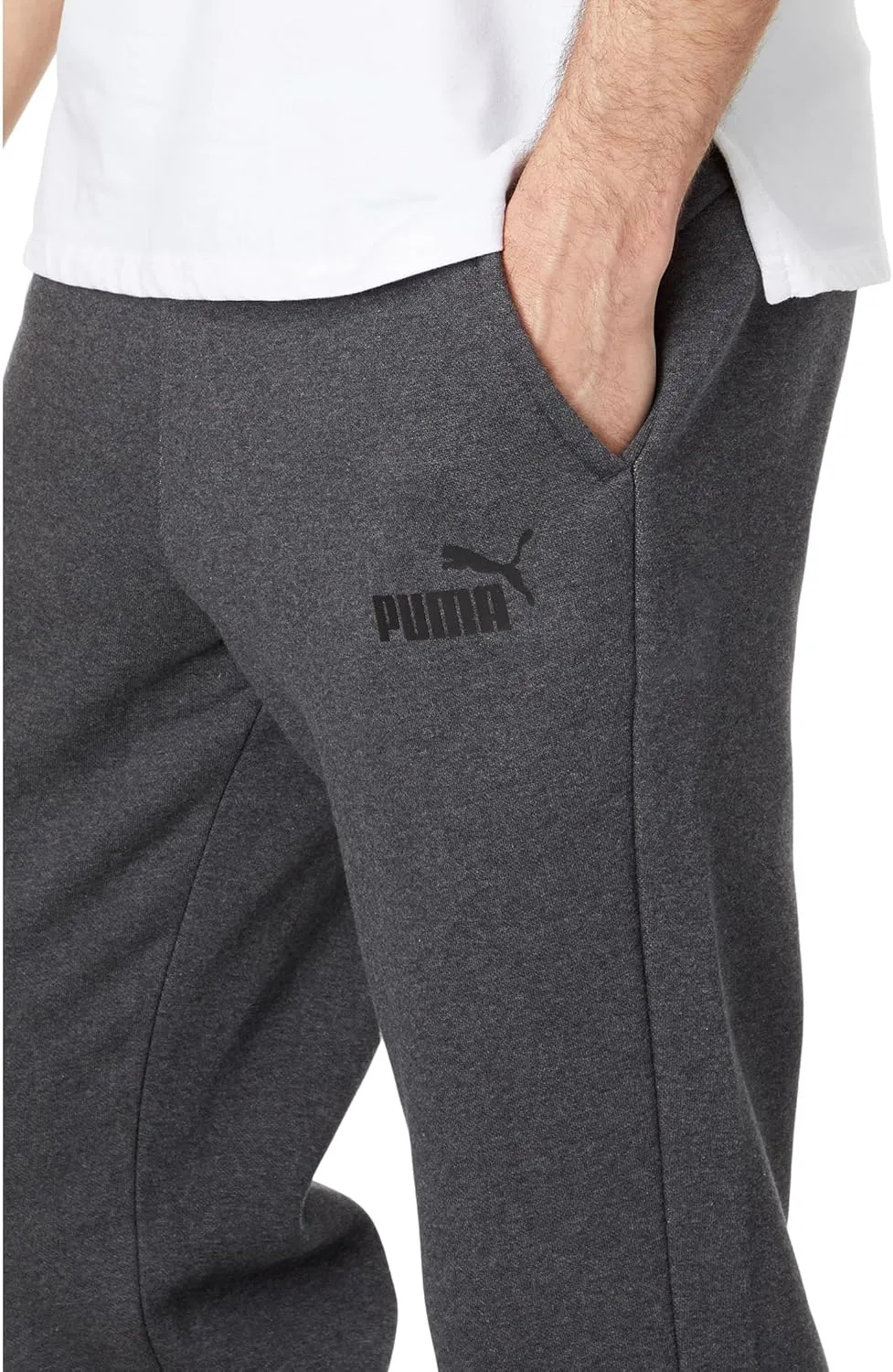PUMA Men's Essentials Fleece Sweatpants (Available in Big & Tall)