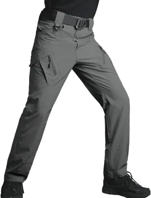 ReFire Gear Men's Quick Dry Tactical Pants Summer Lightweight Outdoor Hiking Cargo Trousers