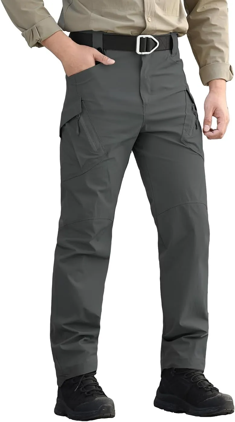 ReFire Gear Men's Quick Dry Tactical Pants Summer Lightweight Outdoor Hiking Cargo Trousers